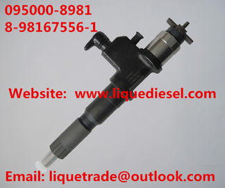 CHINA Inyector de combustible común del carril de DENSO 095000-8981 para ISUZU 6WG1 8981675561, 8-98167556-1 proveedor