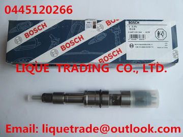 CHINA Inyector de combustible común del carril de BOSCH 0445120266 0445120266 para WEICHAI 612630090012, 612640090001 proveedor