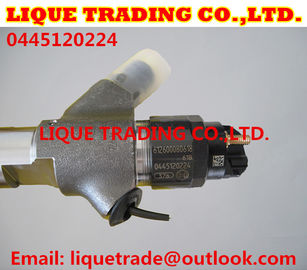CHINA BOSCH 0 inyectores comunes auténticos 0445120224,0445120170 del carril 445 120 224 para WEICHAI WP10 612600080618 proveedor