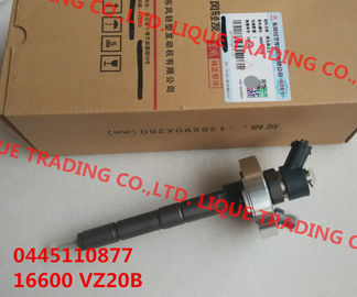 CHINA Inyector común 0445110877, 0 445 110 877, 16600VZ20B, 16600 VZ20B, 16600-VZ20B del carril de BOSCH proveedor