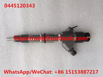 CHINA Inyector auténtico 0 del carril del campo común del inyector 0445120343 de BOSCH 445 120 343, 0445 120 343 proveedor