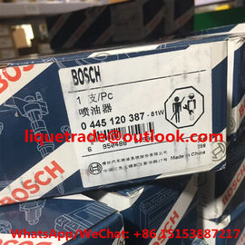 CHINA Inyector común AUTÉNTICO 0 del carril del INYECTOR 0445120387 de BOSCH 445 120 387, 0445 120 387 proveedor