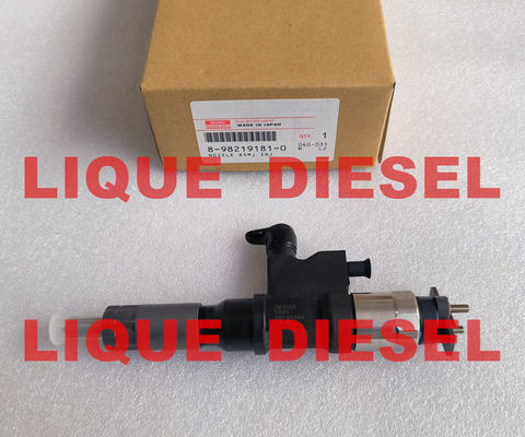 CHINA Inyector de combustible de DENSO 095000-9800 8-98219181-0 0950009800 8982191810 98219181 proveedor