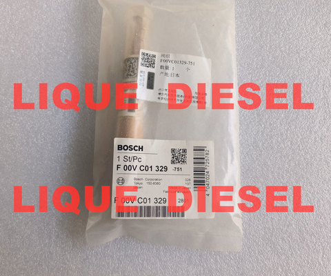CHINA BOSCH Válvula de inyección de tren común F00VC01329 F 00V C01 329 proveedor