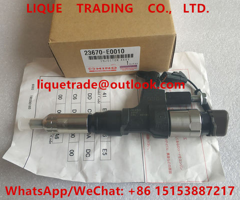 CHINA Inyector de combustible de DENSO 9709500-659, 095000-6593, 095000-6591, 23670-E0010, 23670E0010, 095000-659# para HINO J08E proveedor