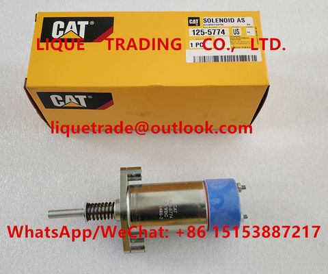 CHINA CAT/solenoide auténticos y nuevos COMO 125-5774, 1255774, 125 5774, solenoide original del cierre de combustible proveedor