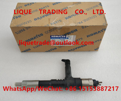 CHINA Inyector común del carril de DENSO 095000-6070, 6251-11-3100, 6251113100 para el motor de KOMATSU PC400/450-8 proveedor