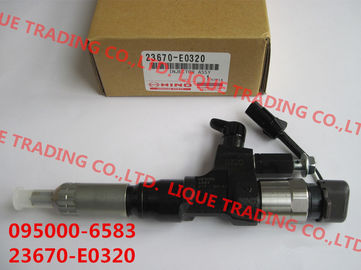 095000-6583 inyector de DENSO 095000-6580, 095000-6582, 095000-6581, 095000-6583 para HINO J08E 330PS 23670-E0320 proveedor