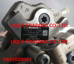 Bomba 0445020043, 0 445 020 043 de BOSCH para ISDE 4988593, 3975701 proveedor