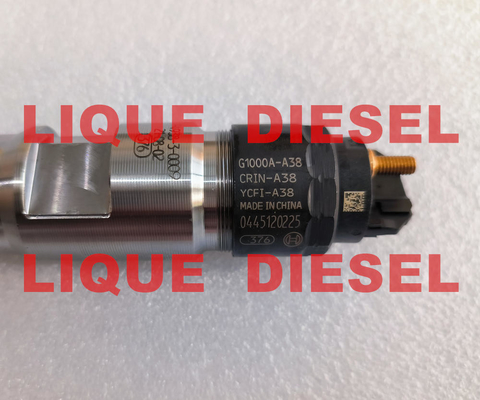 Inyector común 0445120225 del carril de BOSCH 0 445 120 225 para YUCHAI G1000-1112100-A38 G10001112100A38 proveedor