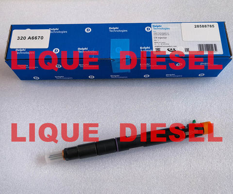 Inyector común 28588785 320-A6670 320A6670 320 A6670 del carril de DELPHI proveedor