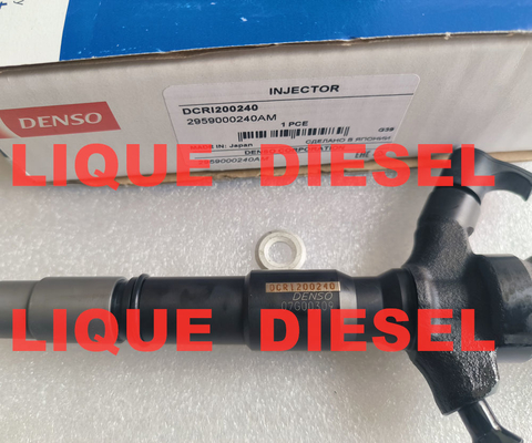 DENSO fuel injector DCRI200240 2959000240AM 295900-0240 23670-30170 23670-39445 for TOYOTA Dyna, Hiace, Hilux proveedor