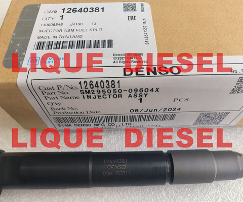 DENSO INJECTOR ASSY 295050-0960 SM295050-0960 12640381 2950500960 El objetivo de este ensayo es mejorar la calidad de los productos. proveedor